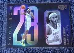 2021 Chronicles Draft Picks Isaiah Jackson #197 RC Rookie GALA Indiana Pacers